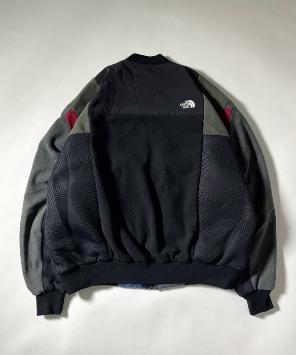 SWITCHING FLEECE BOMBER JACKET