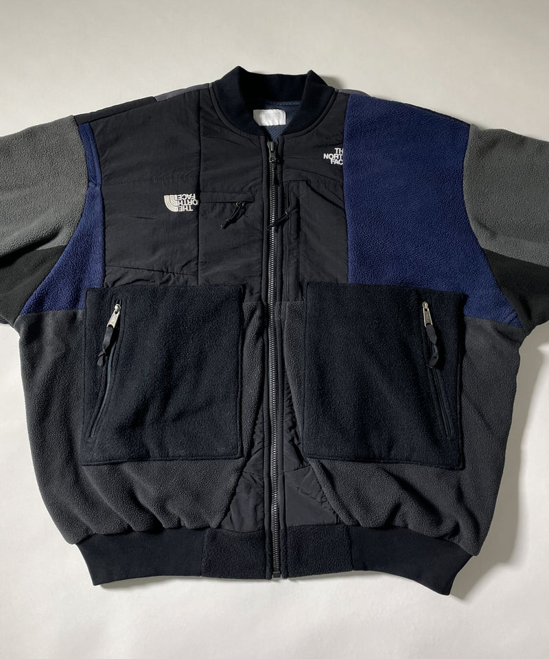 SWITCHING FLEECE BOMBER JACKET