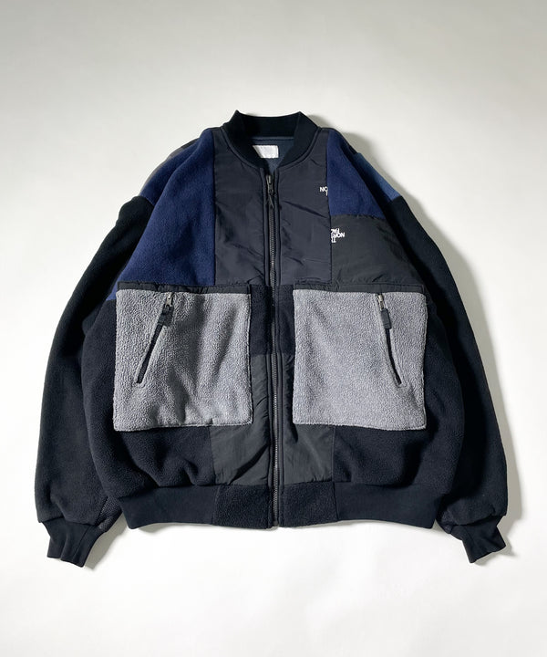 CHANGES チェンジーズ / SWITCHING FLEECE BOMBER JACKET スウィッチングフリースボンバージャケット ボンバー ノースフェイス フリース