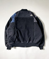 SWITCHING FLEECE BOMBER JACKET