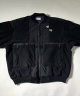 SWITCHING FLEECE BOMBER JACKET