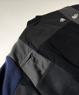 SWITCHING FLEECE BOMBER JACKET