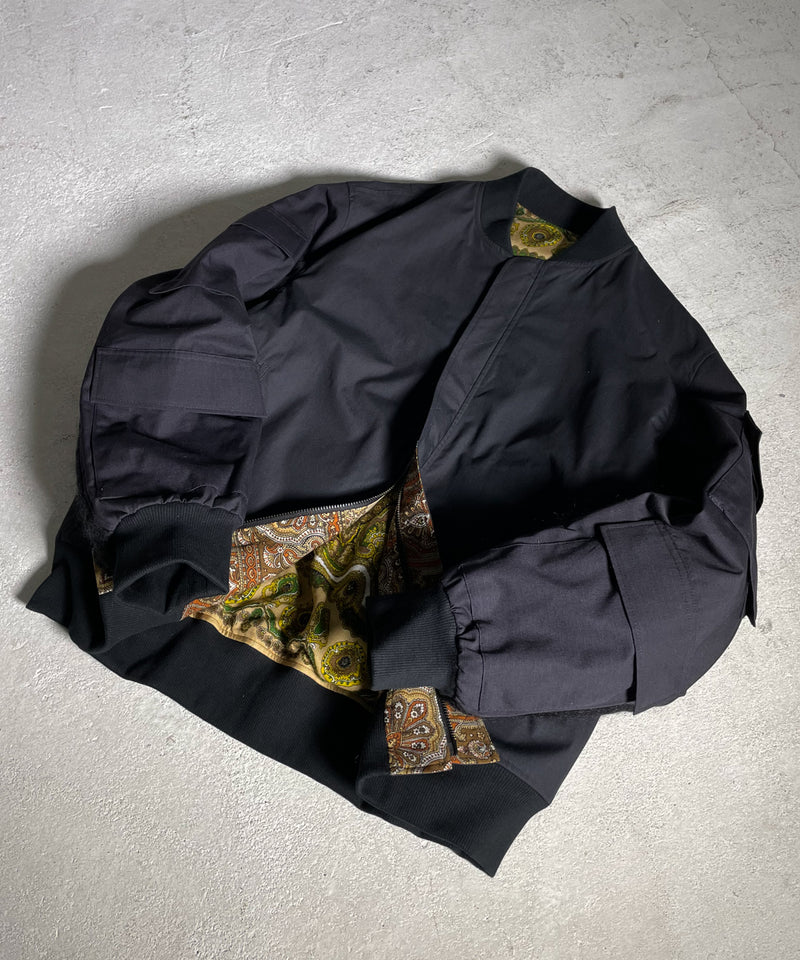 INK / BDU SLEEVE MA-1 インク BDUスリーブMA-1 MA1 ボンバージャケット