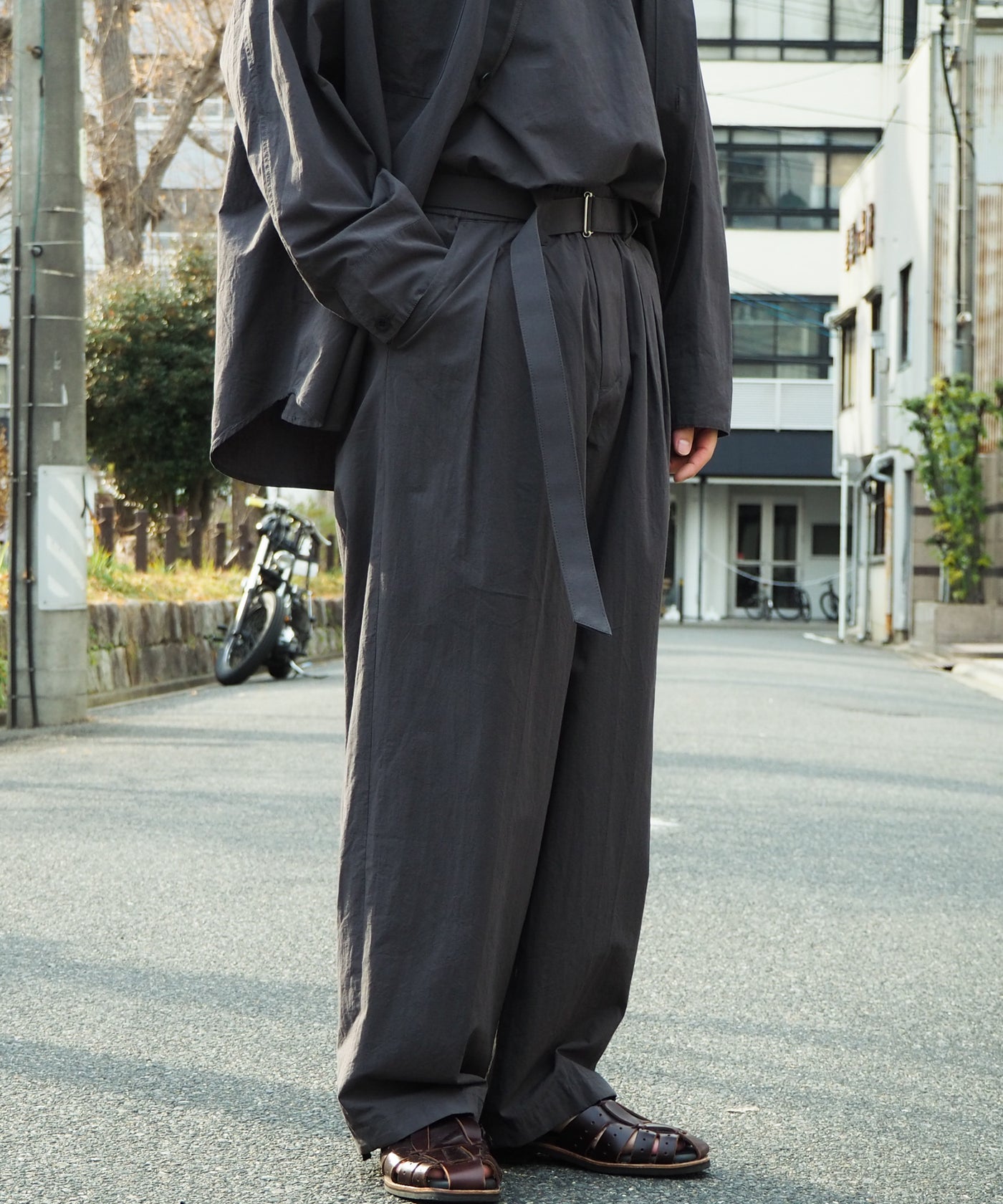 EGO TRIPPING エゴトリッピング / LABORO セットアップ ワイドパンツ