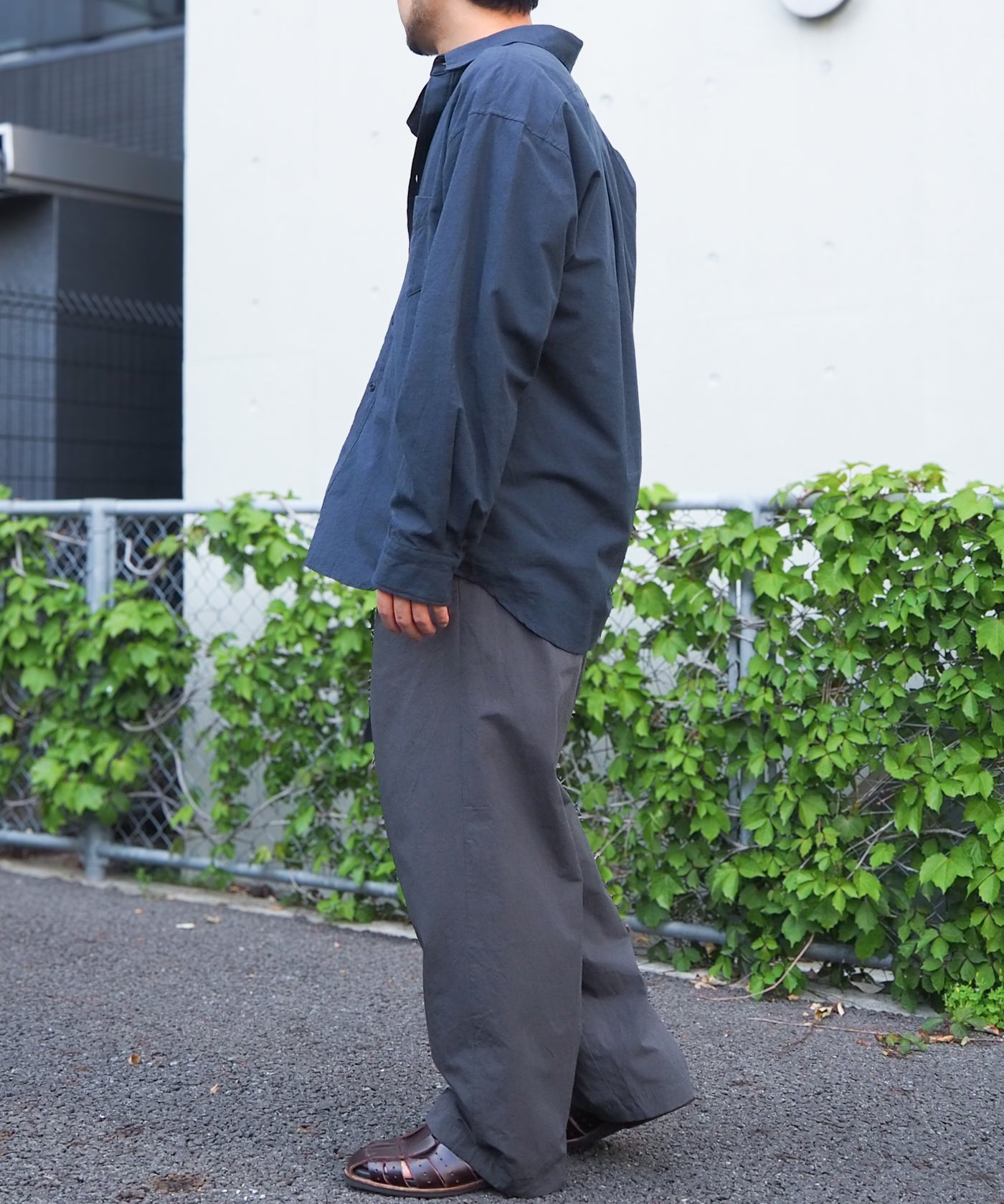 EGO TRIPPING エゴトリッピング / TUMBLEX ブロードシャツ レイヤード