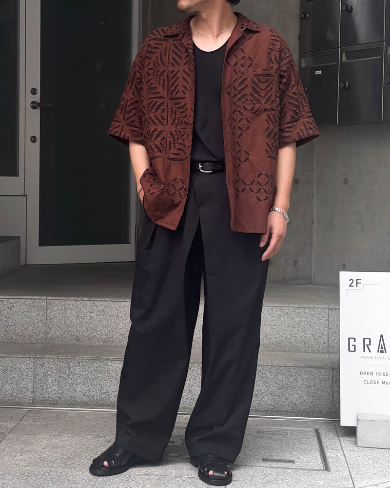 CUT WORK OP SHIRT