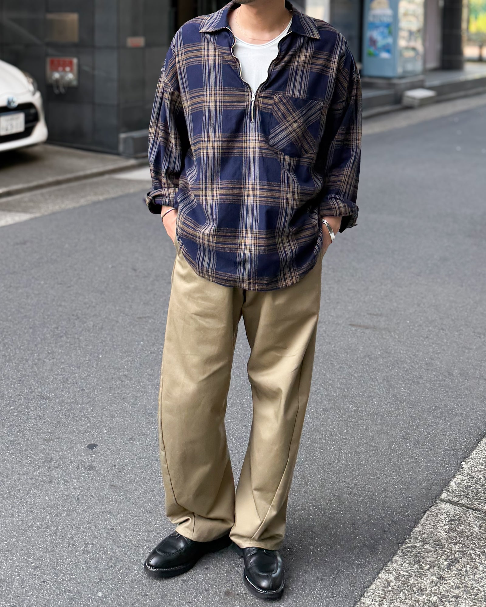 EGO TRIPPING(エゴトリッピング)ストレッチイージーチノ　極備品 EGO TRIPPING / Twistchino エゴトリッピング チノパン 立体裁断