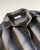 Zip Ombre Stripe Shirt