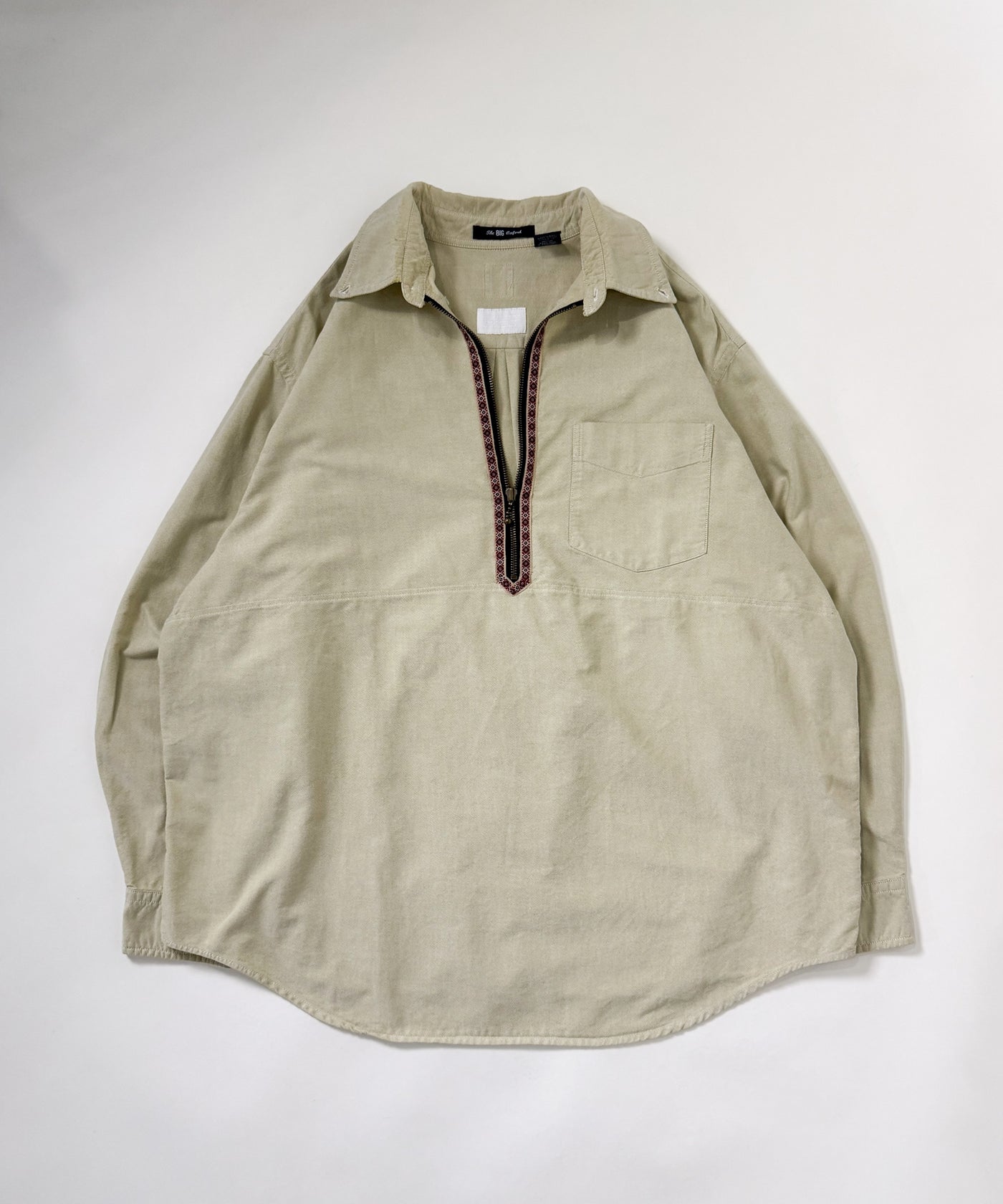 CHANGES / HALF ZIP SHIRT チェンジーズ ハーフジップシャツ