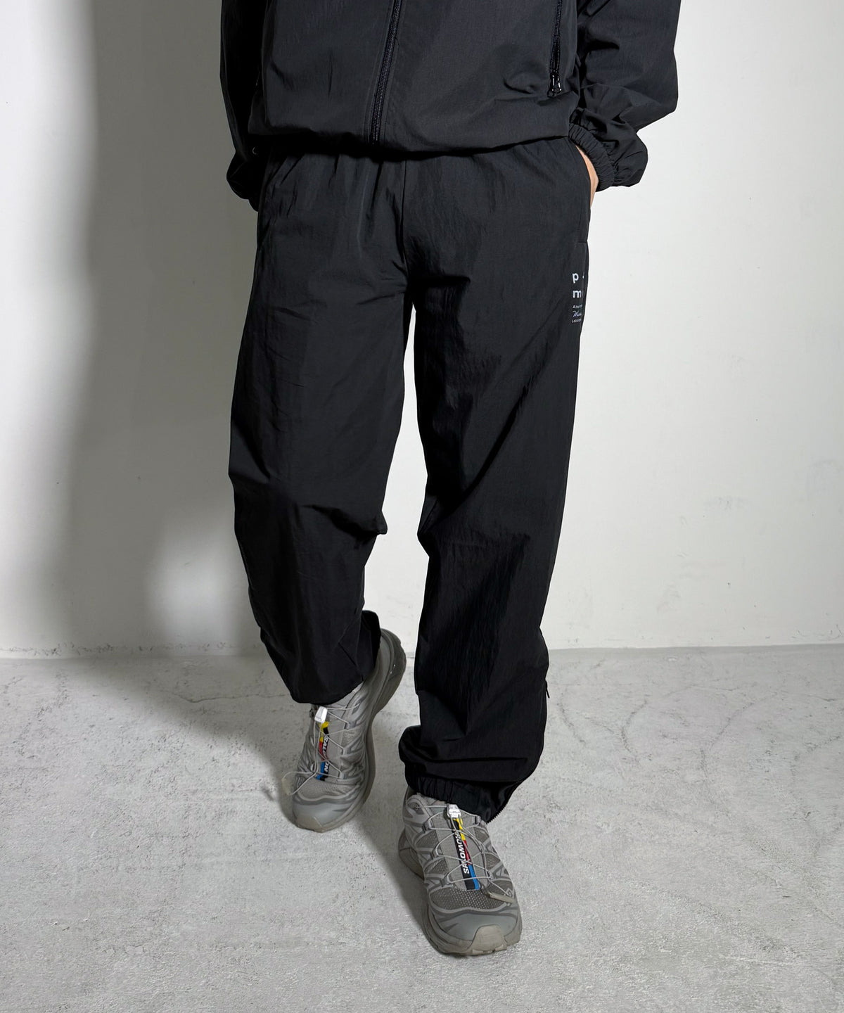 パンツ opium docking track buggy swag D.HYGEN - Non-ply Yarn Lined Drop Crotch Cargo Wide Jogger