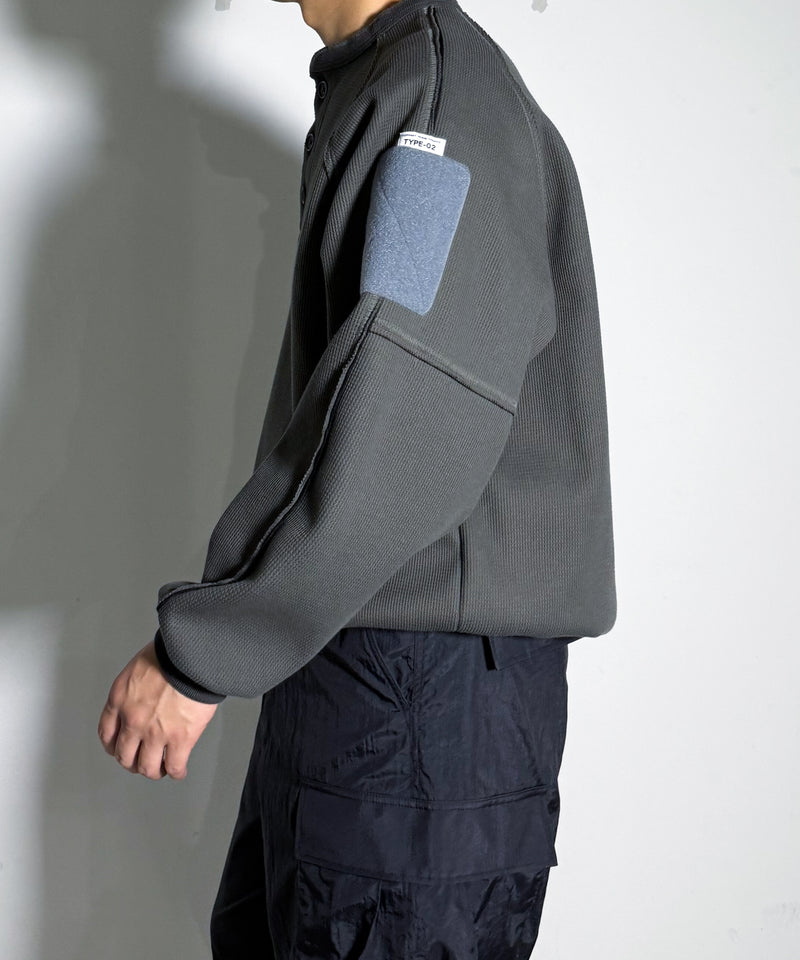 Modern Thermal Henley Neck