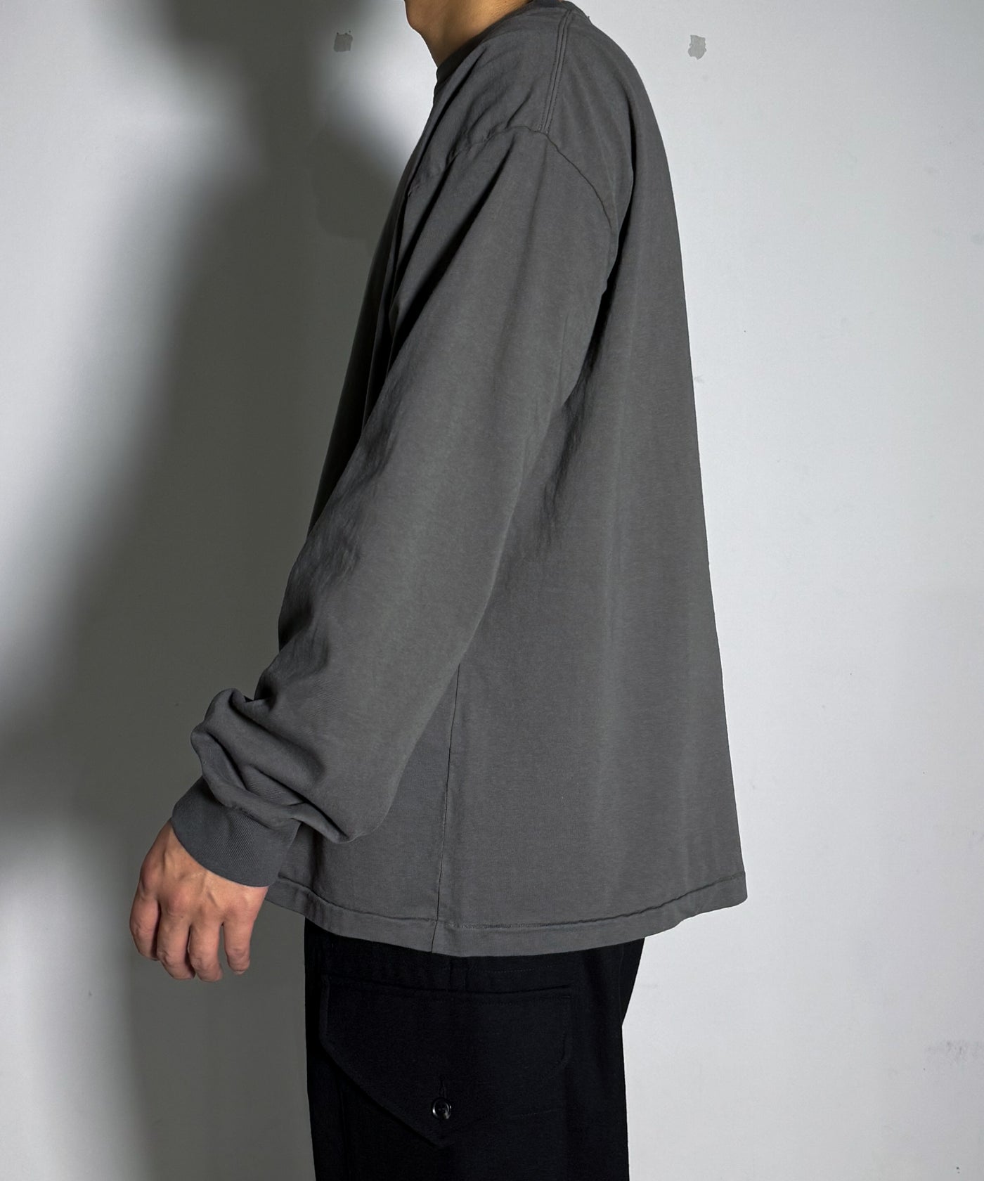 ANDER アンダー / POISON LS TEE ポイズンTシャツ ロンT フェード 米綿 