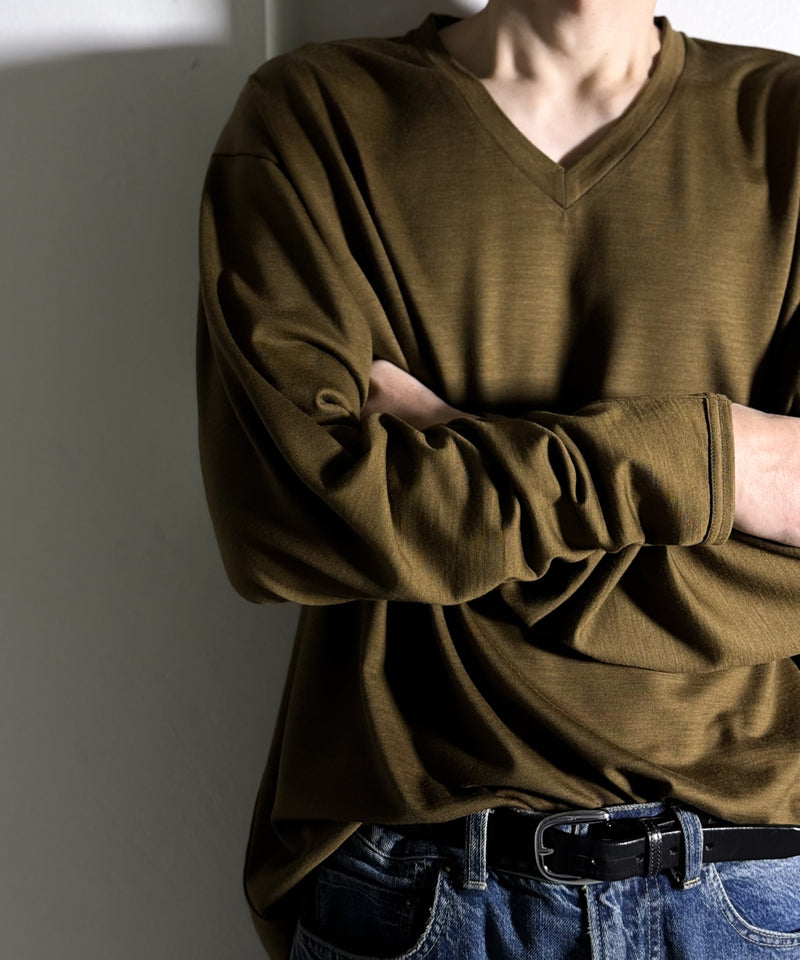 MERINO V NECK