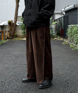 WIDE CORDUROY PANTS
