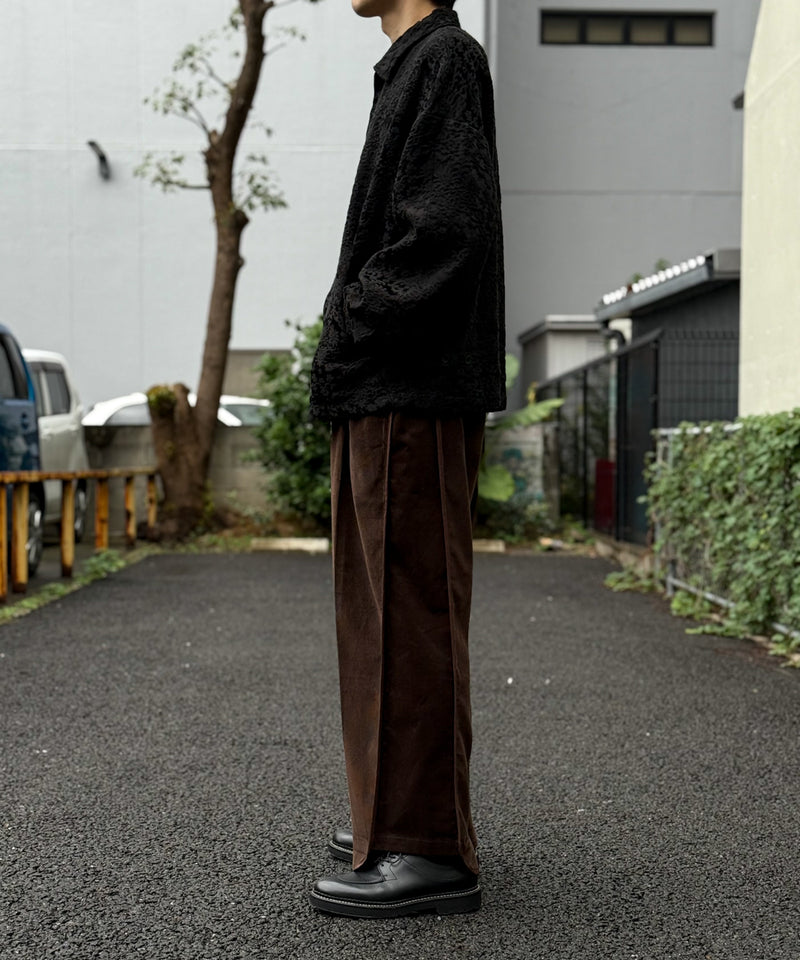 WIDE CORDUROY PANTS
