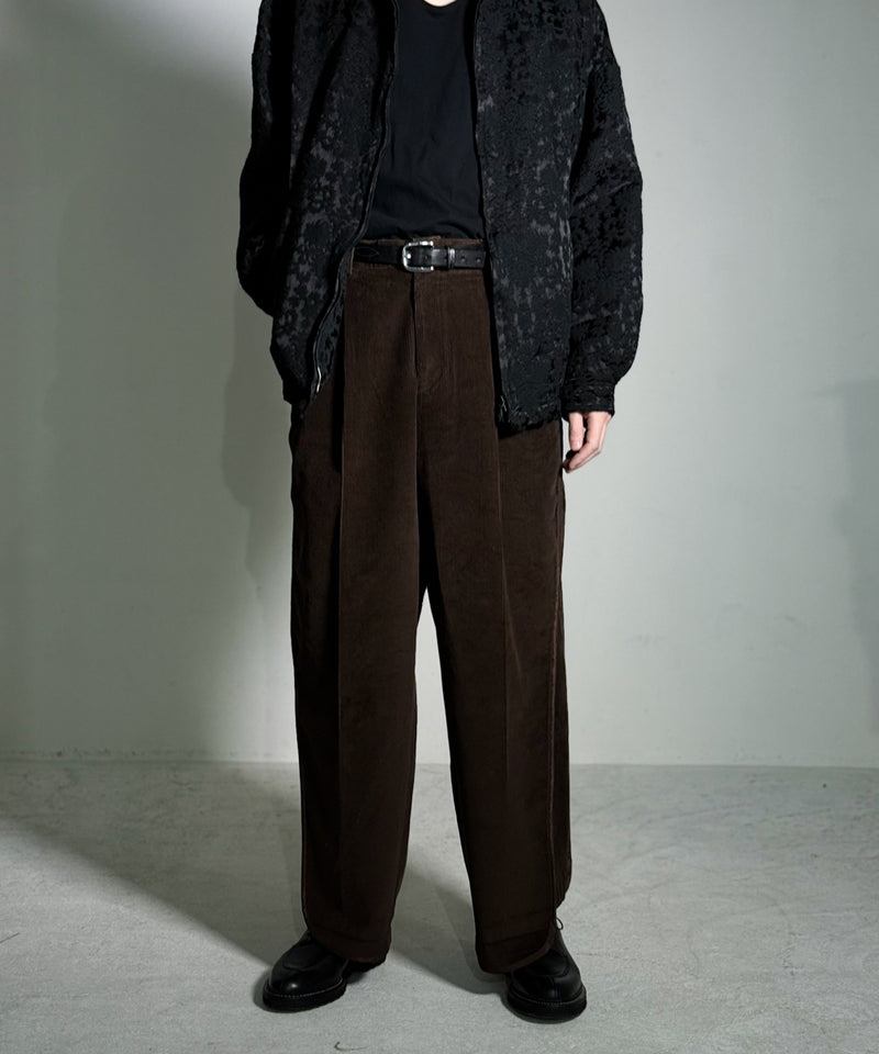 WIDE CORDUROY PANTS