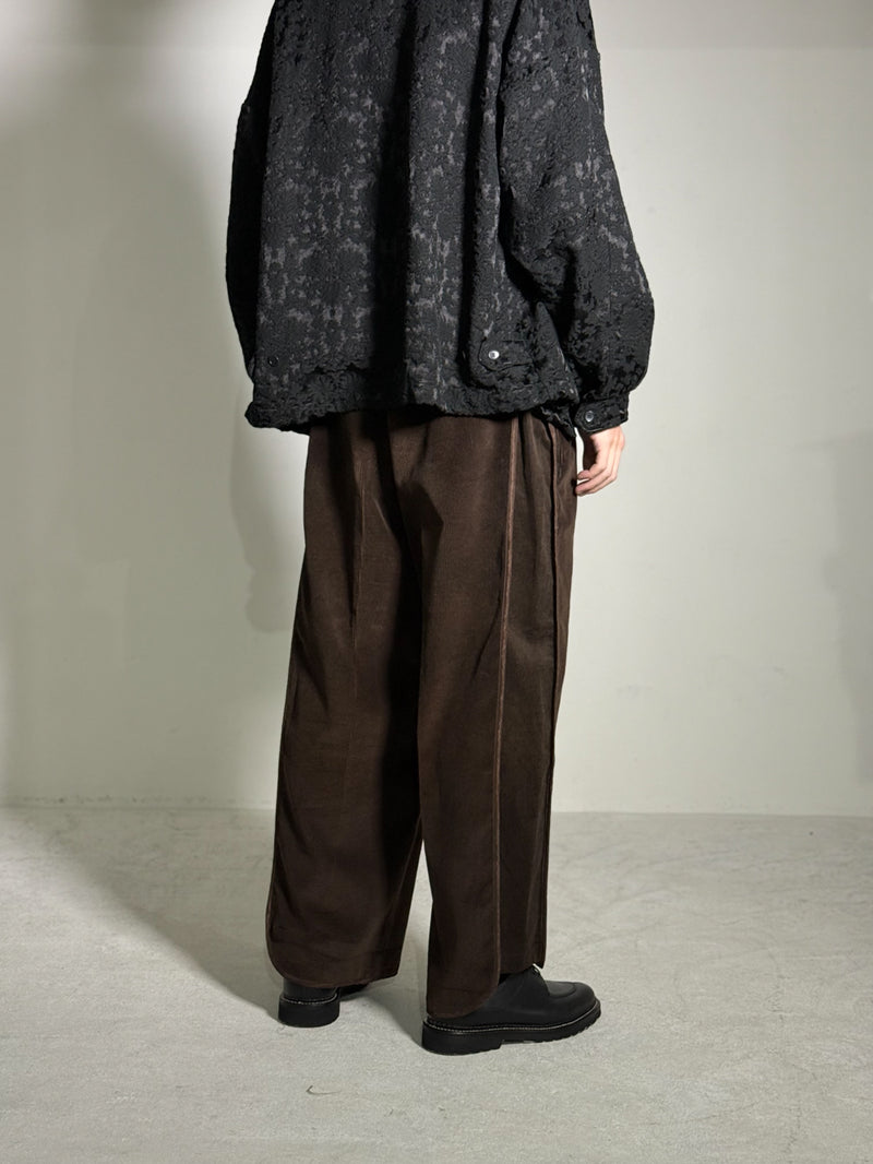 WIDE CORDUROY PANTS