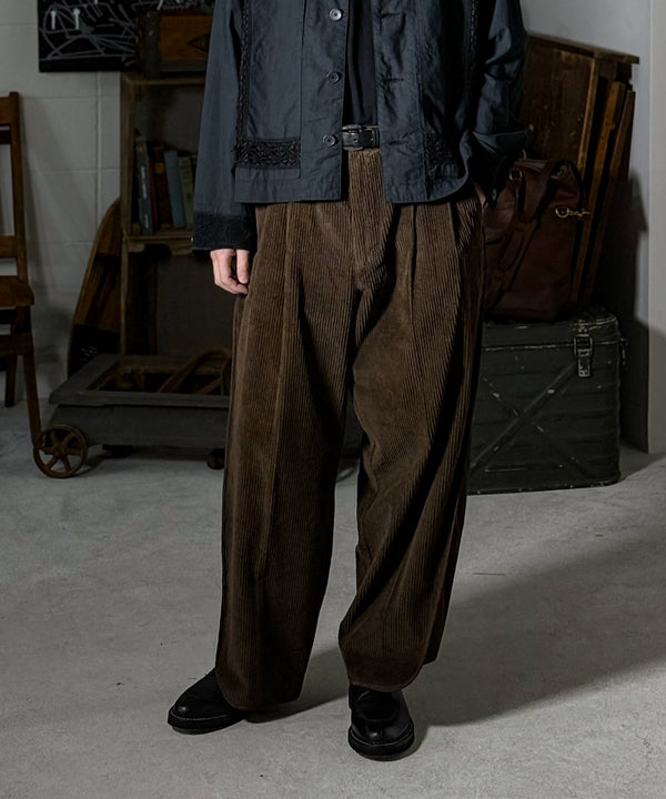 WIDE CORDUROY PANTS
