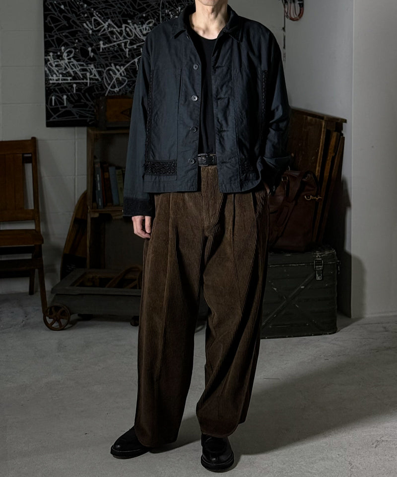 WIDE CORDUROY PANTS