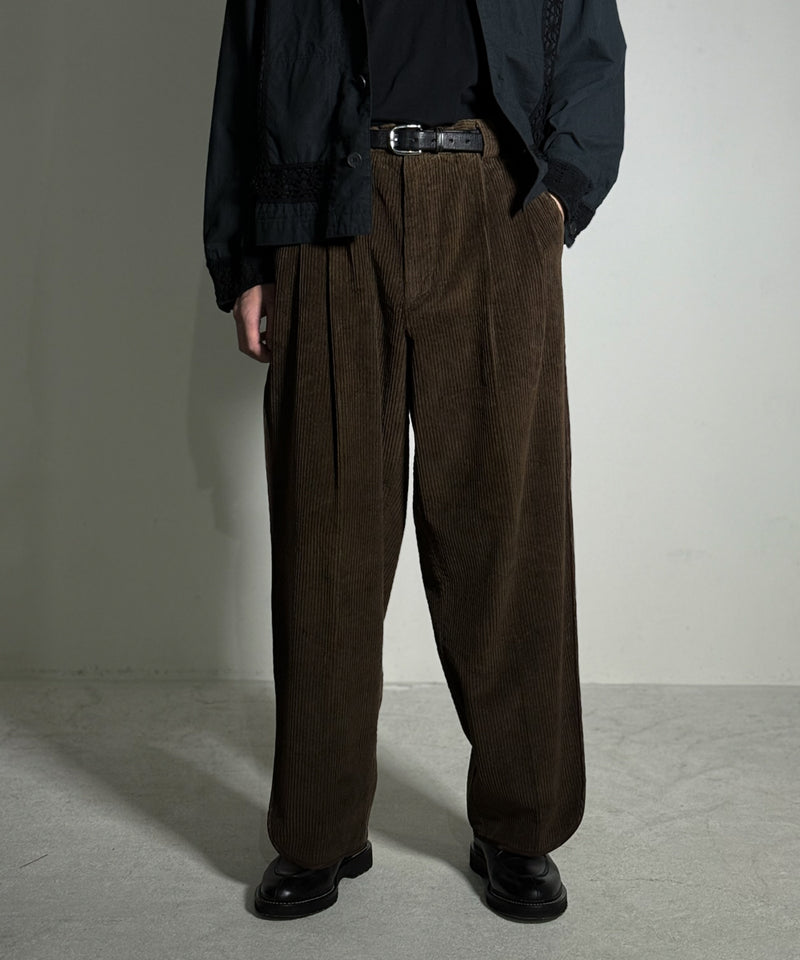 WIDE CORDUROY PANTS