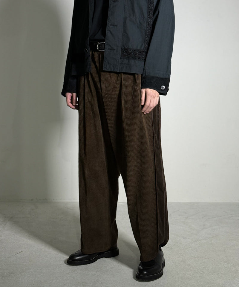 WIDE CORDUROY PANTS