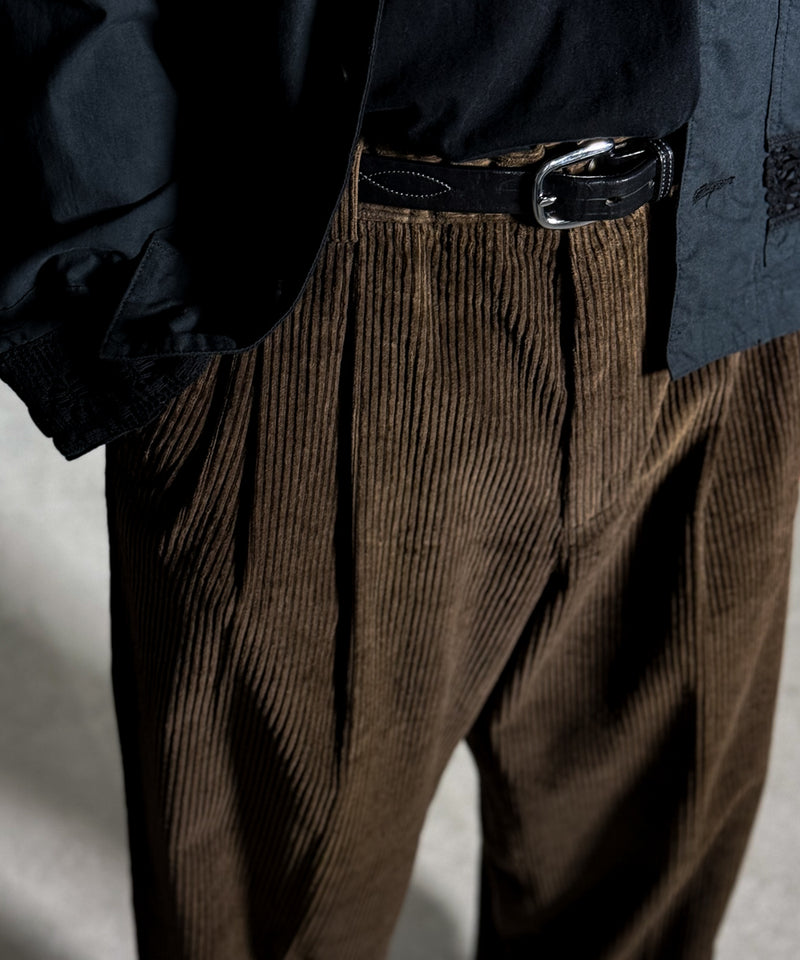WIDE CORDUROY PANTS