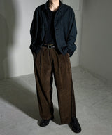 WIDE CORDUROY PANTS