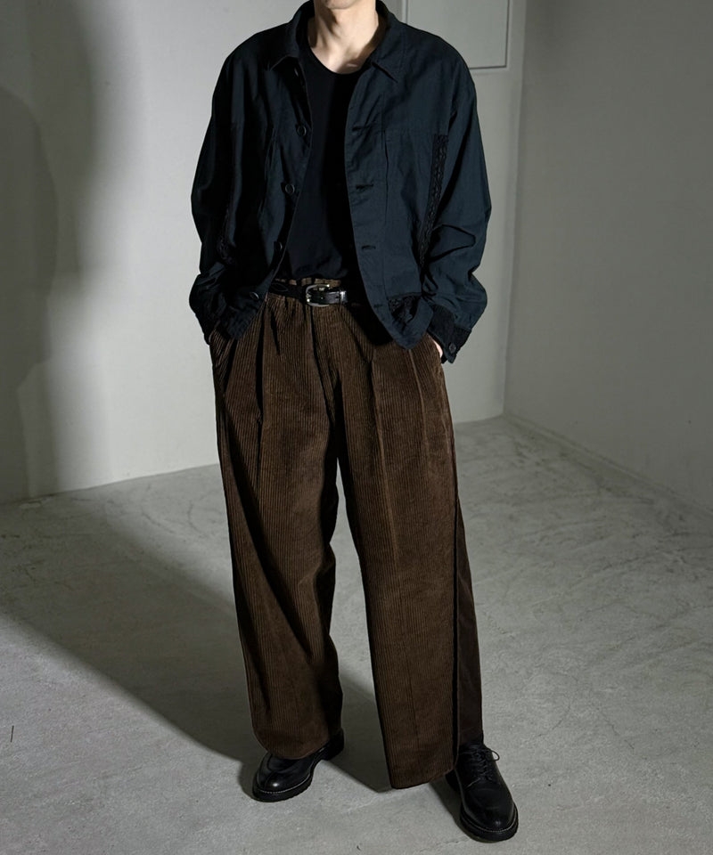 WIDE CORDUROY PANTS