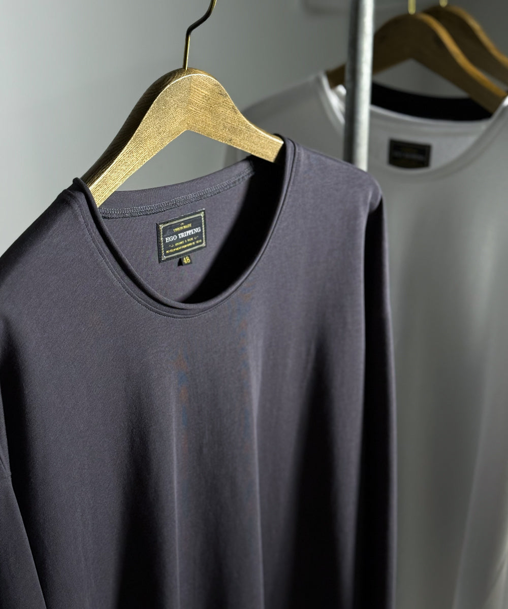 EGO TRIPPING エゴトリッピング / LONGCHILL ロングチル Uネックロン