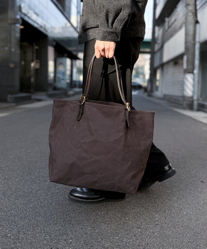 VASCO / CANVAS×LEATHER TRAVEL TOTE BAG ヴァスコ キャンバス×レザー