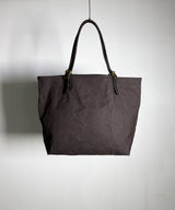 CANVAS×LEATHER TRAVEL TOTE BAG