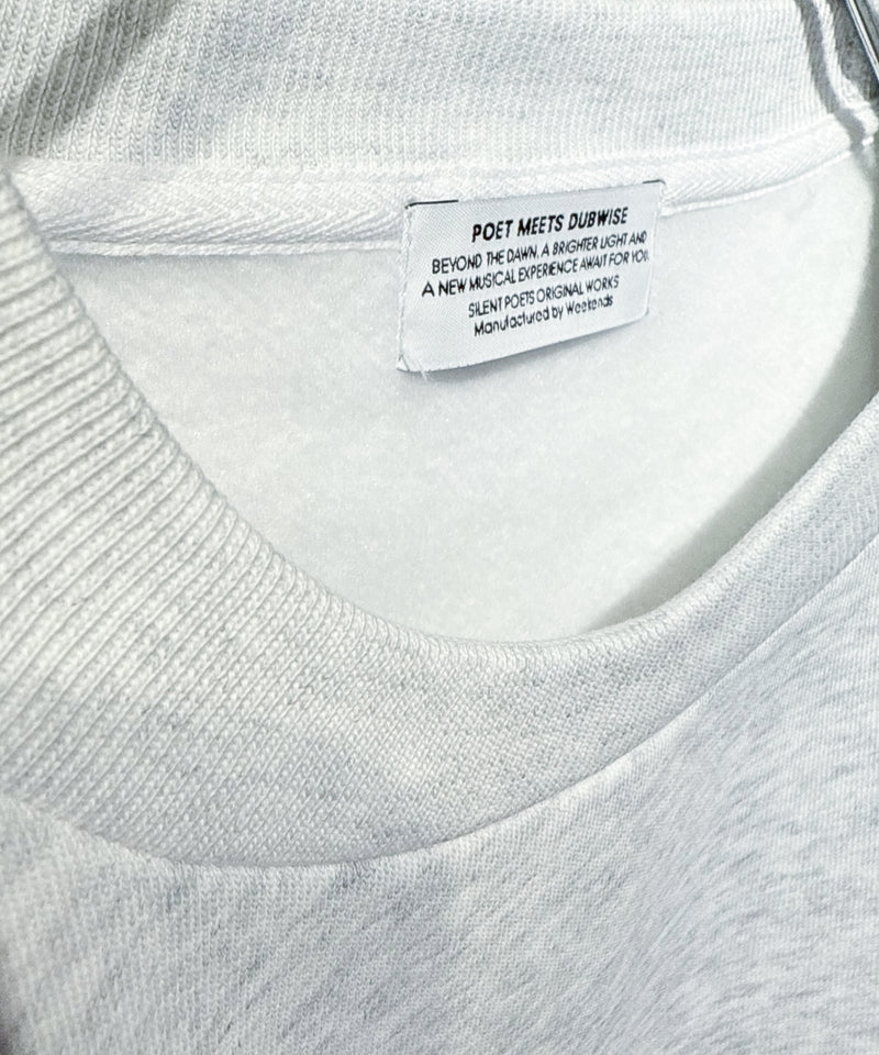 ポエットミーツダブワイズ オーバーサイズスウェット プルオーバー F グレー POET MEETS DUBWISE / HOPE OVERSIZED Sweat ポエトミーツダブワイズ