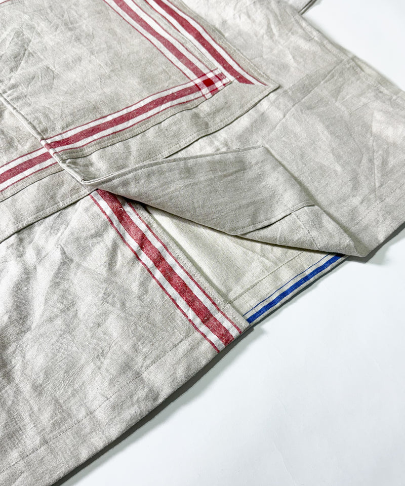 CHANGES / MANGELTUCH LINEN COAT チェンジーズ マングルクロスリネン