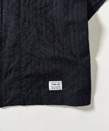 odd FLOWER ZIP SHIRT