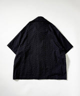 odd FLOWER ZIP SHIRT