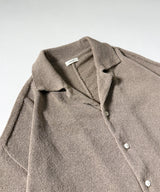 WASHI OPEN COLLAR SHIRT KNIT