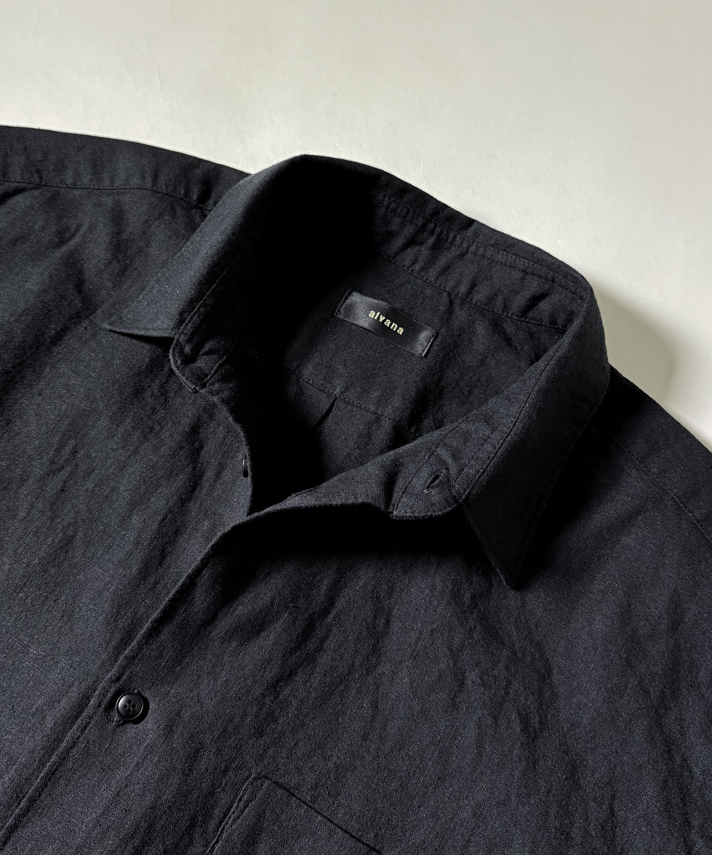 alvana / LINEN L/S REGULAR SHIRT アルヴァナ アルバナ リネンシャツ 
