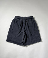 BLACK TWILL CARGO SHORTS(LIGHT WEIGHT MOLESKIN)