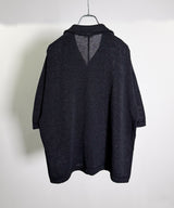 WASHI OPEN COLLAR SHIRT KNIT