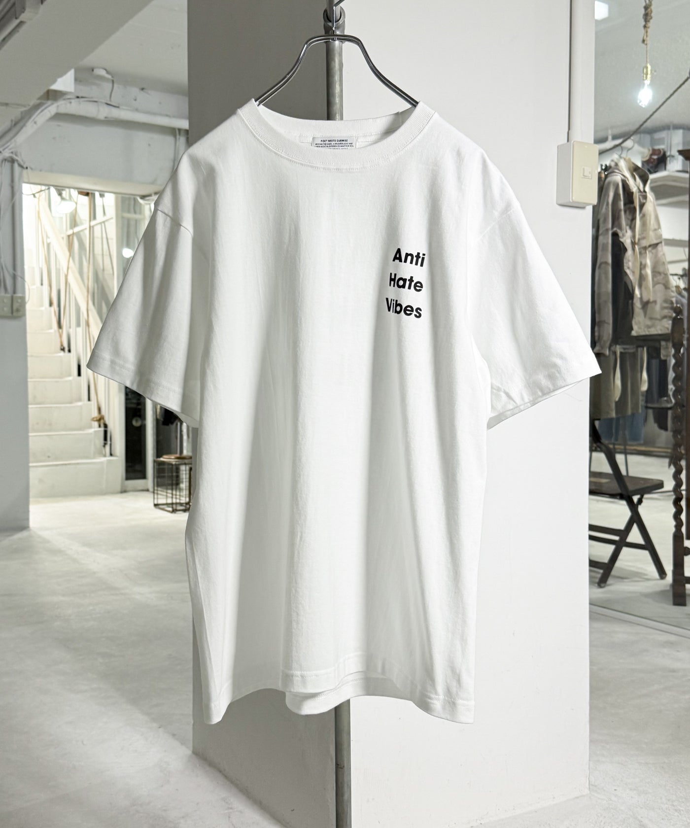 POET MEETS DUBWISE / ANTI HATE VIBES T-Shirt ポエトミーツ