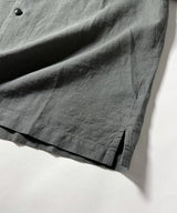 LINEN OPEN COLLAR SHIRT