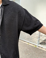 WASHI OPEN COLLAR SHIRT KNIT