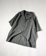 LINEN OPEN COLLAR SHIRT