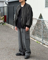 SILK BOMBER JACKET