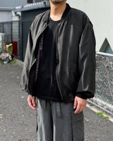 SILK BOMBER JACKET