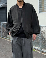 SILK BOMBER JACKET