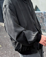 SILK BOMBER JACKET