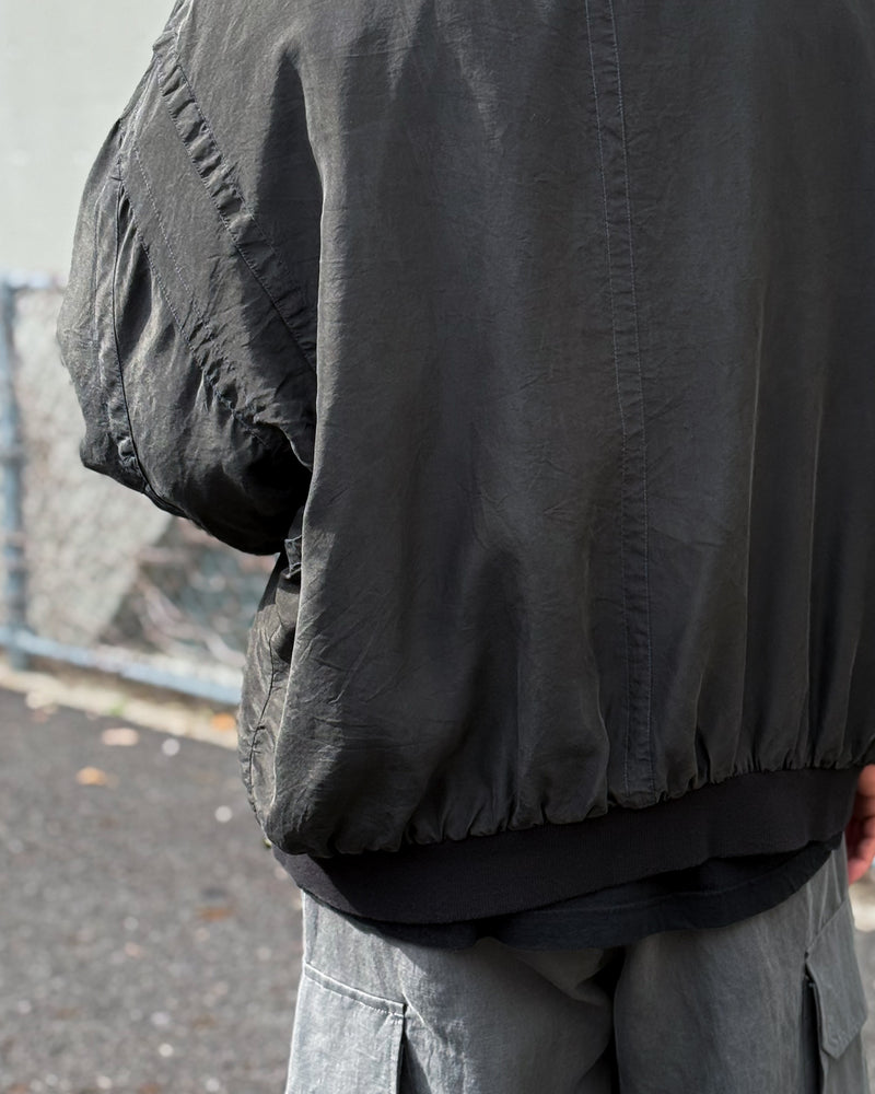 CHANGES / SILK BOMBER JACKET チェンジーズ シルクボンバージャケット