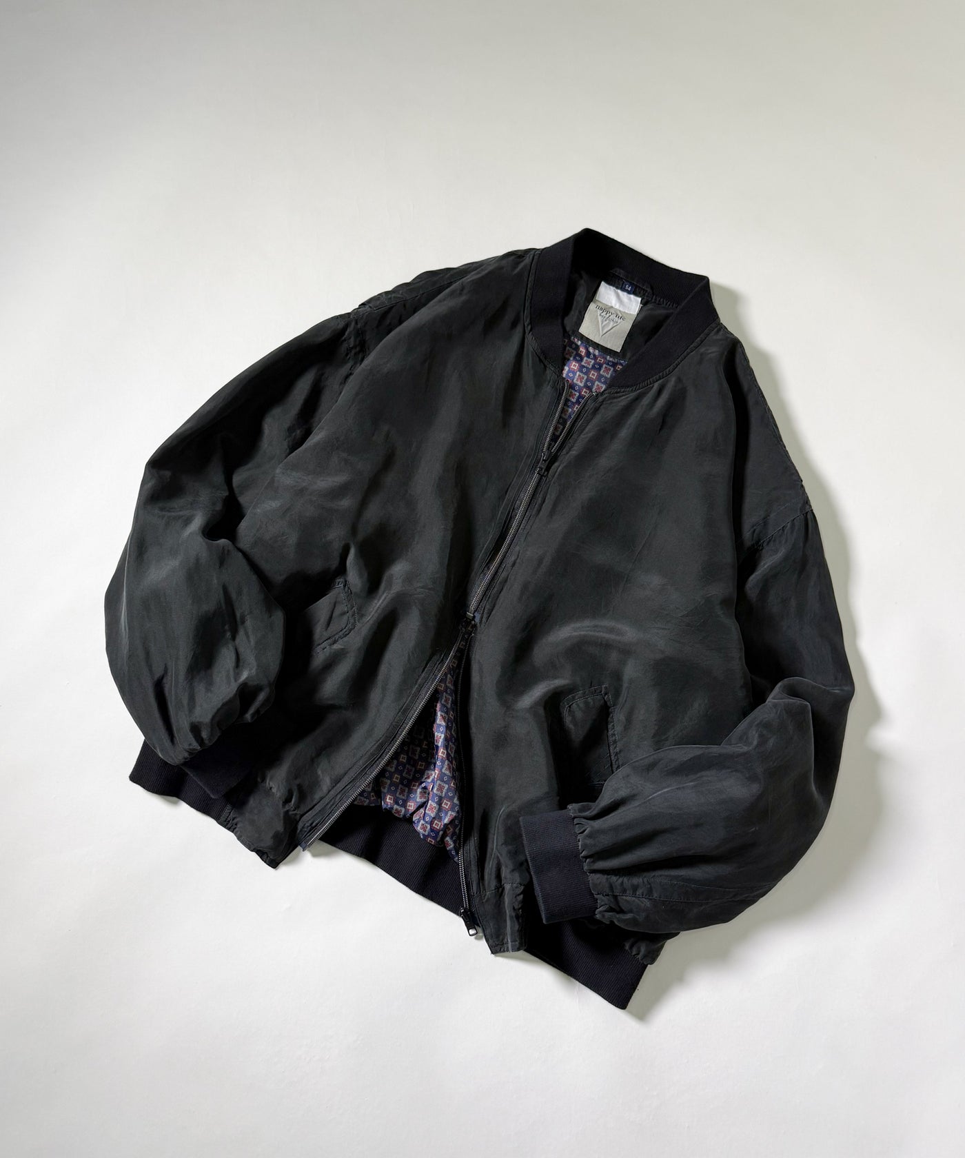 CHANGES / SILK BOMBER JACKET チェンジーズ シルクボンバージャケット