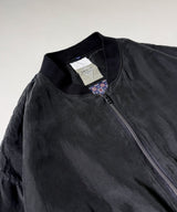 SILK BOMBER JACKET
